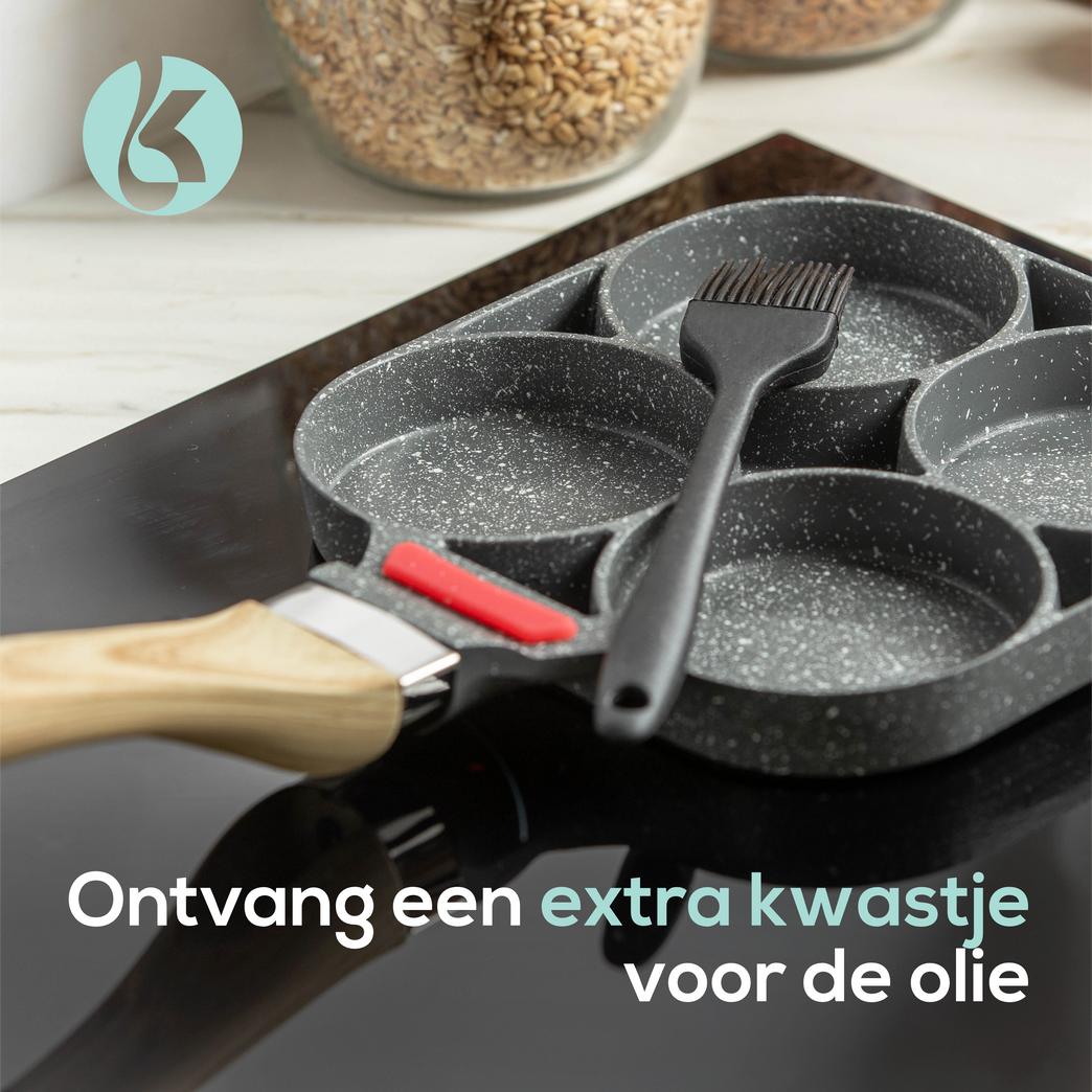 Keukenhulponline® Non-stick omelet pan